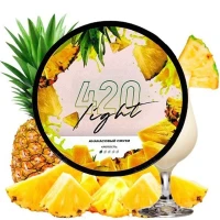 Табак 420 Light Line Pineapple Smoothie (Ананасовый Смузи) 100гр купить