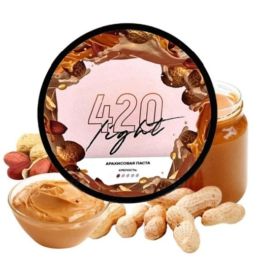 Табак 420 Light Line Peanut Butter (Арахисовая Паста) 100гр купить