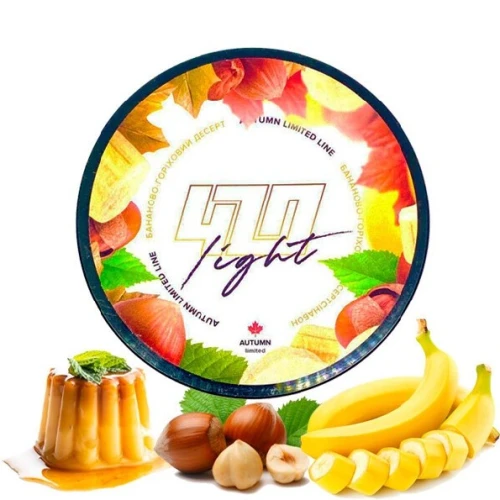 Тютюн 420 Light Line Banana Nut Dessert (Бананове Горіховий Десерт) 100гр купить