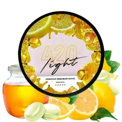 Тютюн 420 Light Line Lemon-Honey Halls (Лимонно-Медовий Холлс) 100гр купить