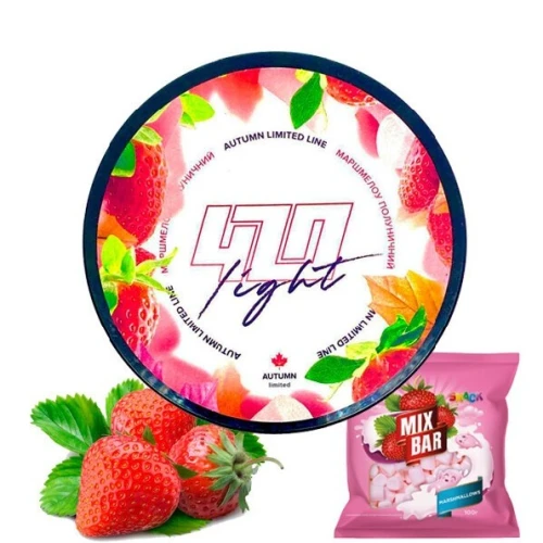 Табак 420 Light Line Клубничный Маршмеллоу (Клубничный Маршмеллоу) 100гр купить