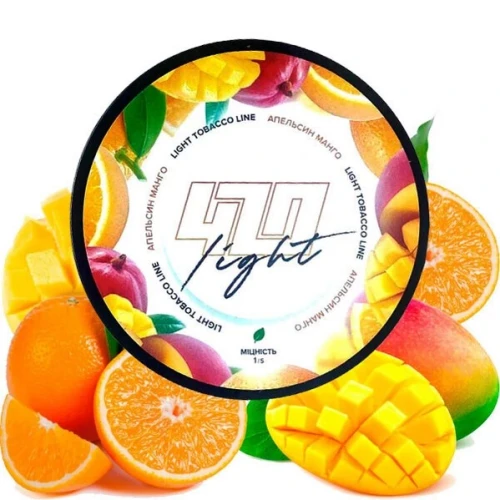 Табак 420 Light Line Orange Mango (Апельсин Манго) 250гр купить