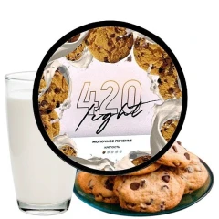 Табак 420 Light Line Milk Cookies (Молочное Печенье) 250гр купить