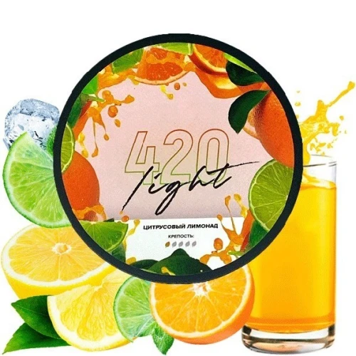 Тютюн 420 Light Line Citrus Lemonade (Цитрусовий Лимонад) 40гр купить