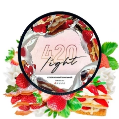 Табак 420 Light Line Strawberry Mille-Feuille (Клубничный Мильфей) 40гр купить