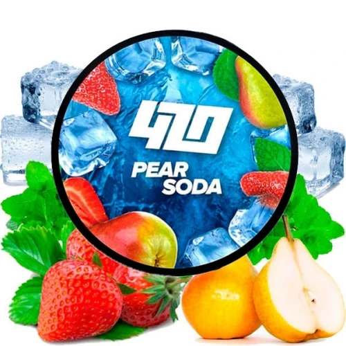 Табак 420 Dark Line Pear Soda (Груша Сода) 250гр купить