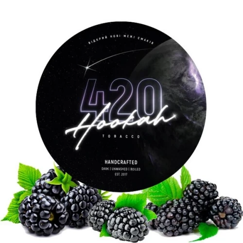 Тютюн 420 Dark Line Blackberry (Ожина) 250гр купить