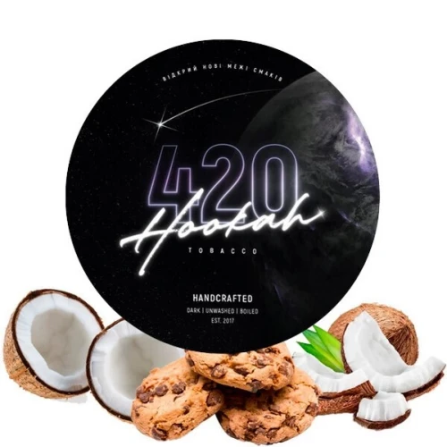 Тютюн 420 Dark Line Coconut Cookies (Кокосове Печиво) 250гр купить