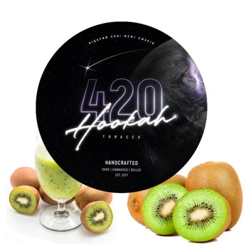 Табак 420 Dark Line Kiwi Smoothie (Киви Смузи) 250гр купить