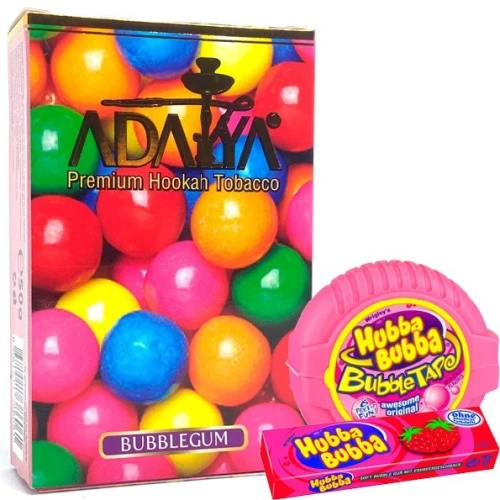 Табак Adalya Bubble Gum (Сладкая Жвачка) 50гр купить