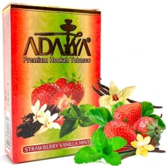 Тютюн Adalya Strawberry Vanilla Mint (Полуниця Ваніль М'ята) 50гр купить