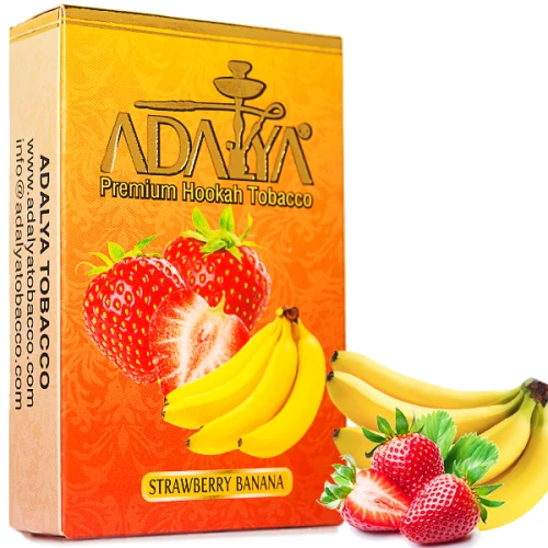 Табак Adalya Strawberry Banana (Клубника Банан) 50гр купить
