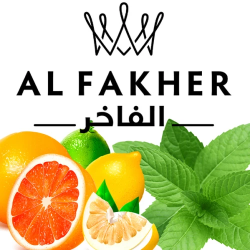Табак Al Fakher Citrus With Mint (Цитрус Виз Мята) 1кг купить