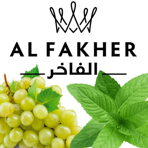 Табак Al Fakher Grape With Mint (Виноград Виз Мята) 1кг купить