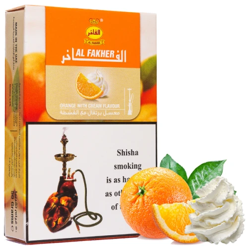 Тютюн Al Fakher Orange With Cream (Апельсин Вершки) 50гр купить