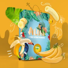 Бестабачная Смесь Aloha Banana (Банан) 100гр купить
