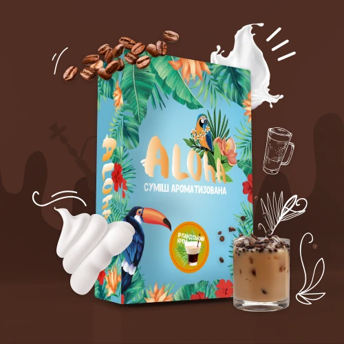 Бестабачная Смесь Aloha Ireland Cream (Ирландский Крем) 100гр купить