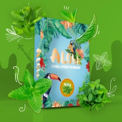 Бестабачная Смесь Aloha Mint (Мята) 100гр