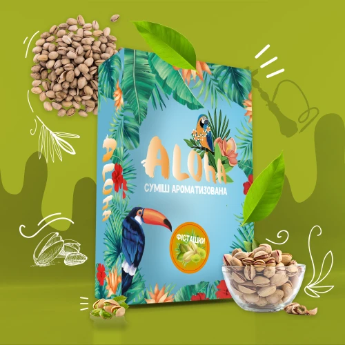 Бестабачная Смесь Aloha Phistachio (Фисташки) 100гр купить