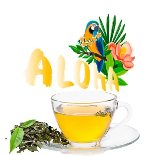 Безтютюнова Суміш Aloha Green Tea (Зелений Чай) 40гр купить