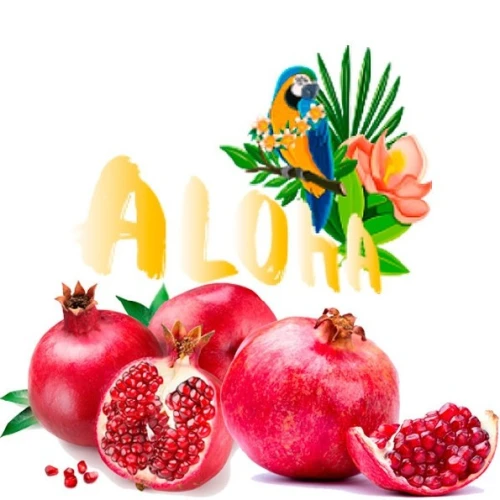 Безтютюнова Суміш Aloha Pomegranate (Гранат) 40гр купить