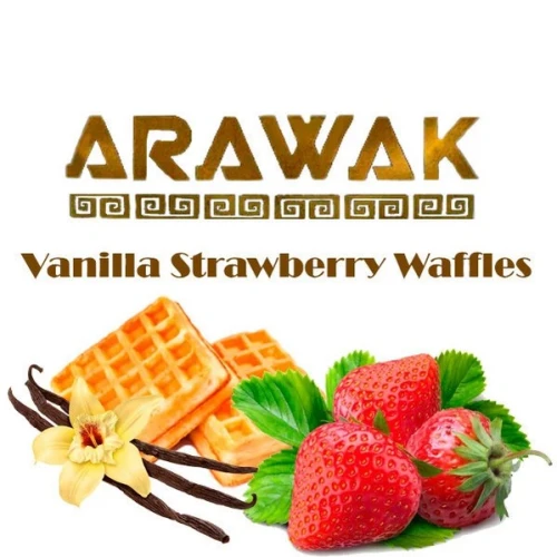 Тютюн Arawak Vanilla Strawberry Waffles (Ваніль Полуниця Вафлі) 250гр купить