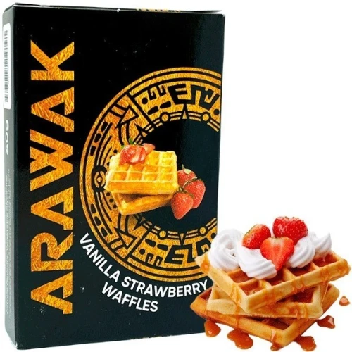 Тютюн Arawak Vanilla Strawberry Waffles (Ваніль Полуниця Вафлі) 40гр купить