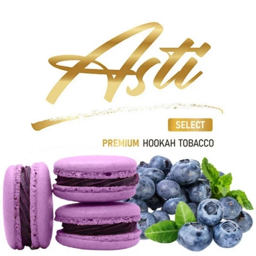 Табак Asti Premium Blueberry Macarons (Черничный Макарон) 100гр купить