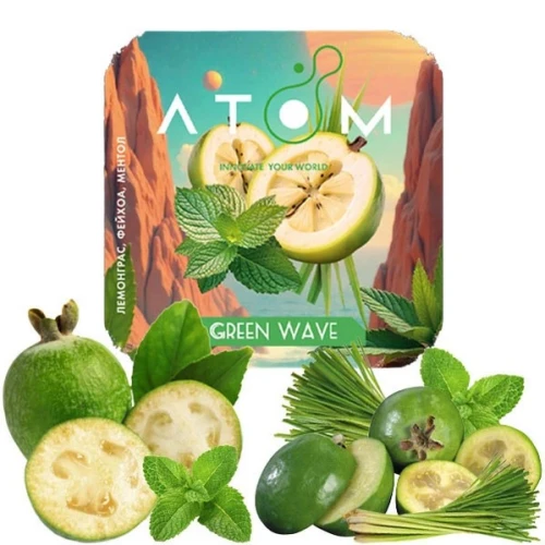 Табак Atom Green Wave (Грин Вейв) 50гр купить