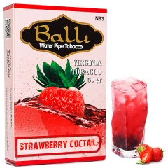 Табак Balli Strawberry Coctail (Клубничный Коктейль) 50гр купить