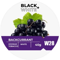 Тютюн Black & White Blackcurrant (Чорна Смородина) 40гр купить