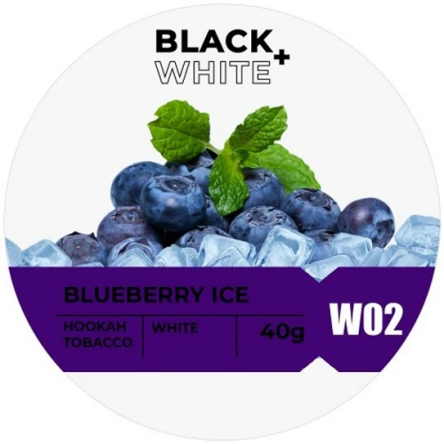 Тютюн Black & White Blueberry Ice (Чорниця Лід) 40гр купить