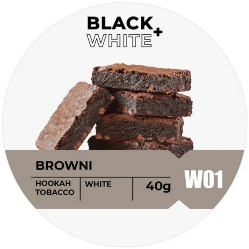 Тютюн Black & White Brownie (Брауні) 40гр купить