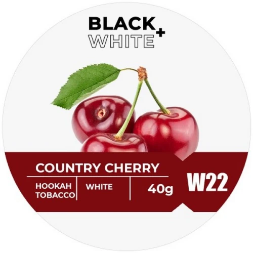 Табак Black & White Country Cherry (Кантри Вишня) 40гр купить