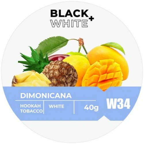 Табак Black & White Dominikana (Доминикана) 40гр купить