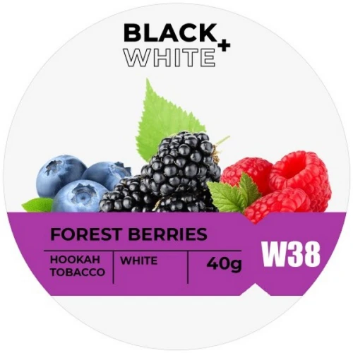 Тютюн Black & White Forest Berries (Лісові Лгоди) 40гр купить