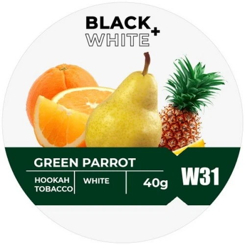 Тютюн Black & White Green Parrot (Зелений Перрот) 40гр купить