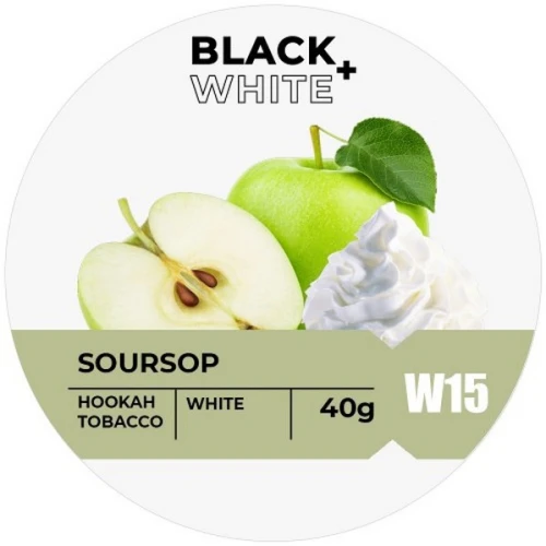 Табак Black & White Soursop (Сауэрсоп) 40гр купить