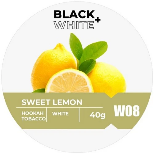 Тютюн Black & White Sweet Lemon (Солодкий Лимон) 40гр купить