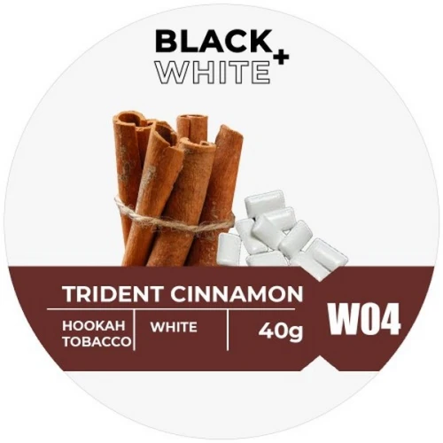 Табак Black & White Trident Cinnamon (Тридент Корица) 40гр купить
