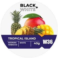 Тютюн Black & White Tropical Island (Тропікал Айленд) 40гр купить