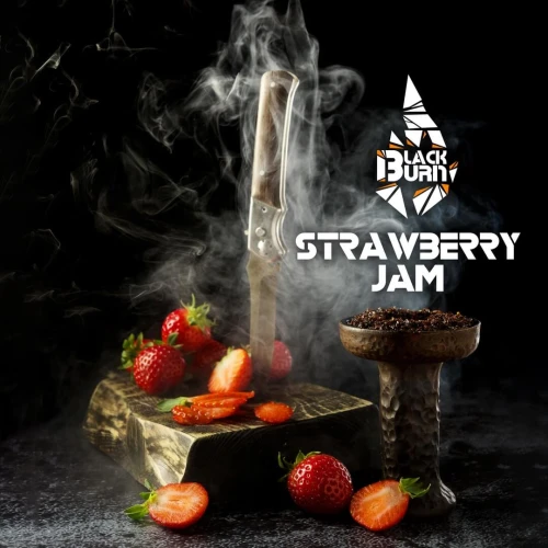 Тютюн Black Burn Strawberry Jam (Полуничний Джем) 25гр купить