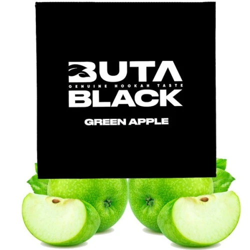 Тютюн Buta Black Green Apple (Зелене Яблуко) 100гр купить