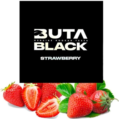 Тютюн Buta Black Strawberry (Полуниця) 100гр купить