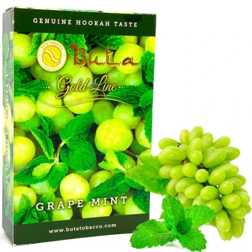 Тютюн Buta Gold Line Grape Mint (Виноград М'ята) 50гр купить