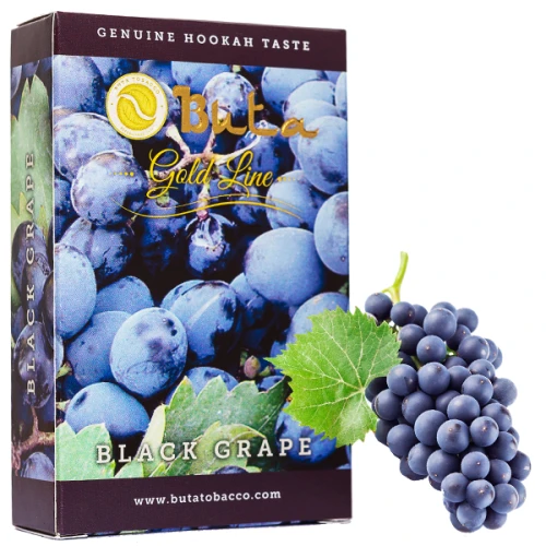 Тютюн Buta Gold Line Black Grape (Чорний Виноград) 50гр купить