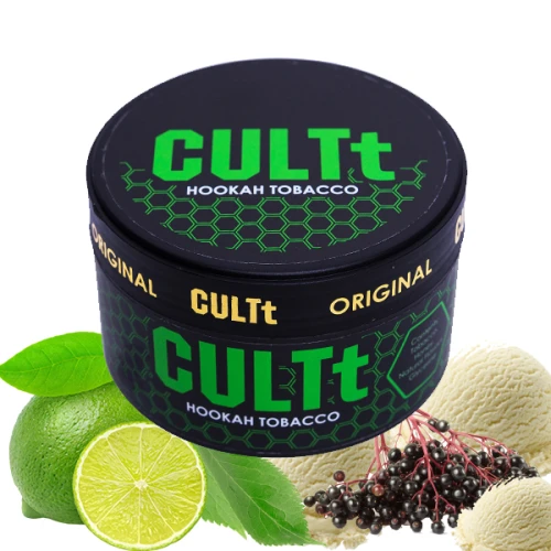 Табак CULTt C107 Eldberry Lime Ice Cream (Бузина Лайм Мороженое) 100г купить