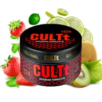 Табак CULTt C24 Strawberry Kiwi Lime (Клубника Киви Лайм) 100гр купить