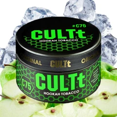 Тютюн CULTt C75 Ice Green Apple (Айс Зелене Яблуко) 100гр купить