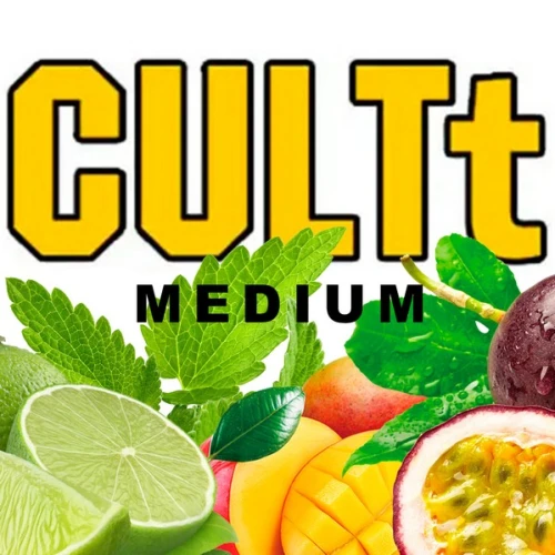 Тютюн CULTt Medium M7 Lime Mint Passion Fruit Mango (Лайм М'ята Маракуйя Манго) 100гр купить
